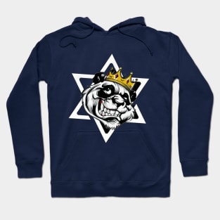 King Panda Majesty: Regal Ruler Hoodie